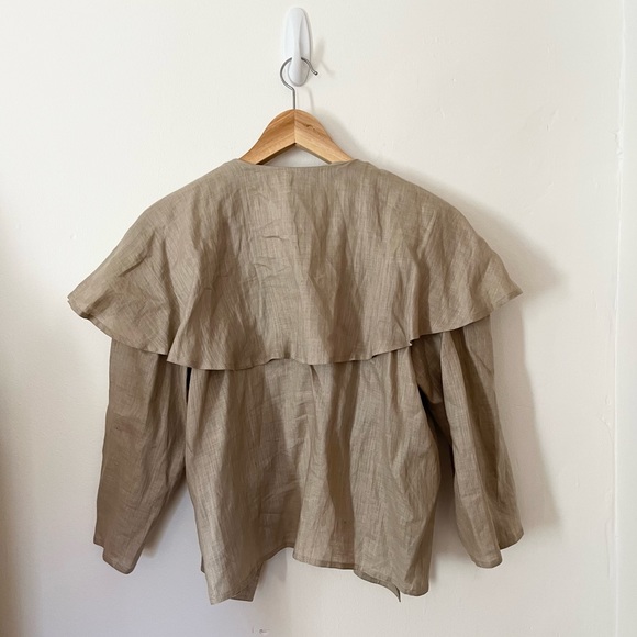 Chloé Linen Jacket - 40/M - Picture 2 of 8